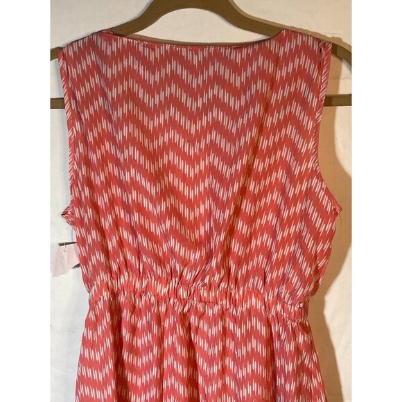 Feathers pink white with green orange blue red design at bottom large READ NEW - Picture 12 of 12